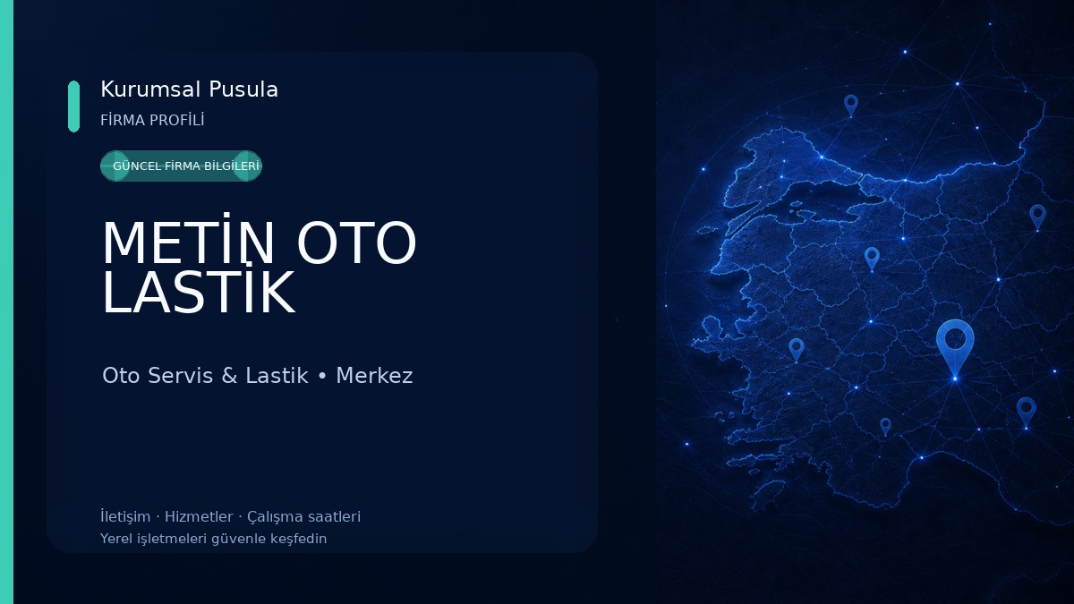 METİN OTO LASTİK 