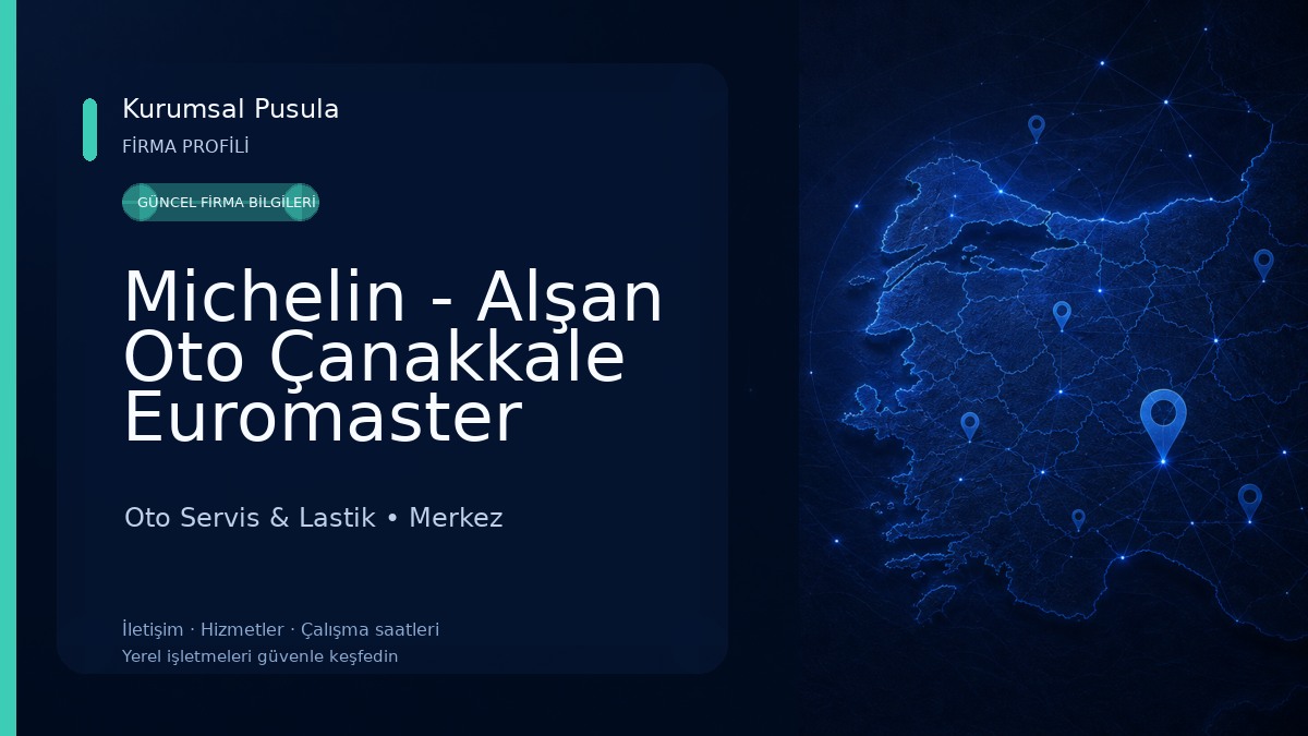 Michelin - Alşan Oto Çanakkale Euromaster