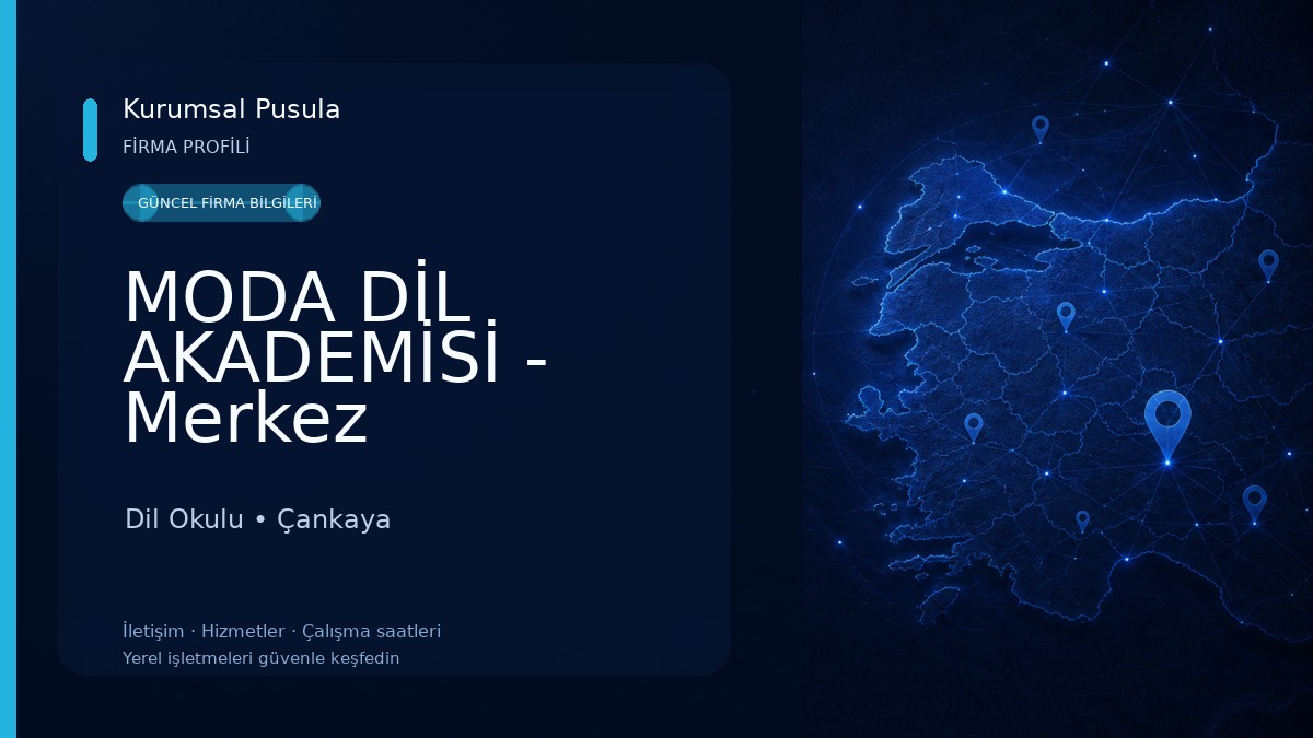 MODA DİL AKADEMİSİ - Merkez