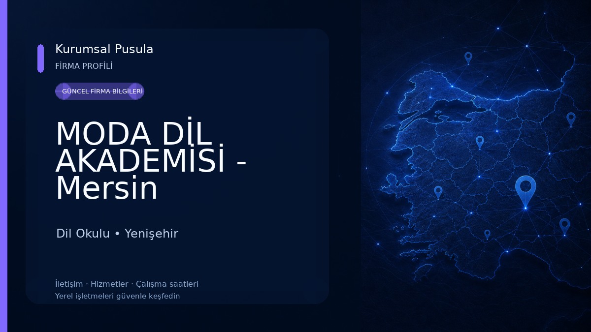 MODA DİL AKADEMİSİ - Mersin