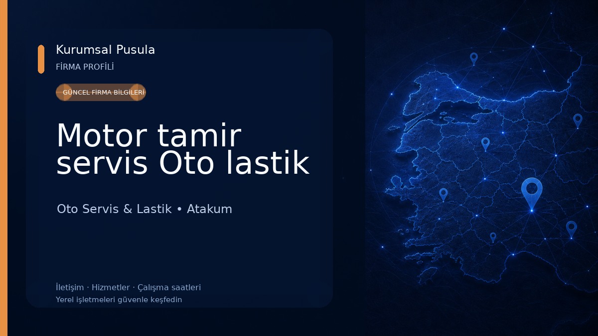 Motor tamir servis Oto lastik