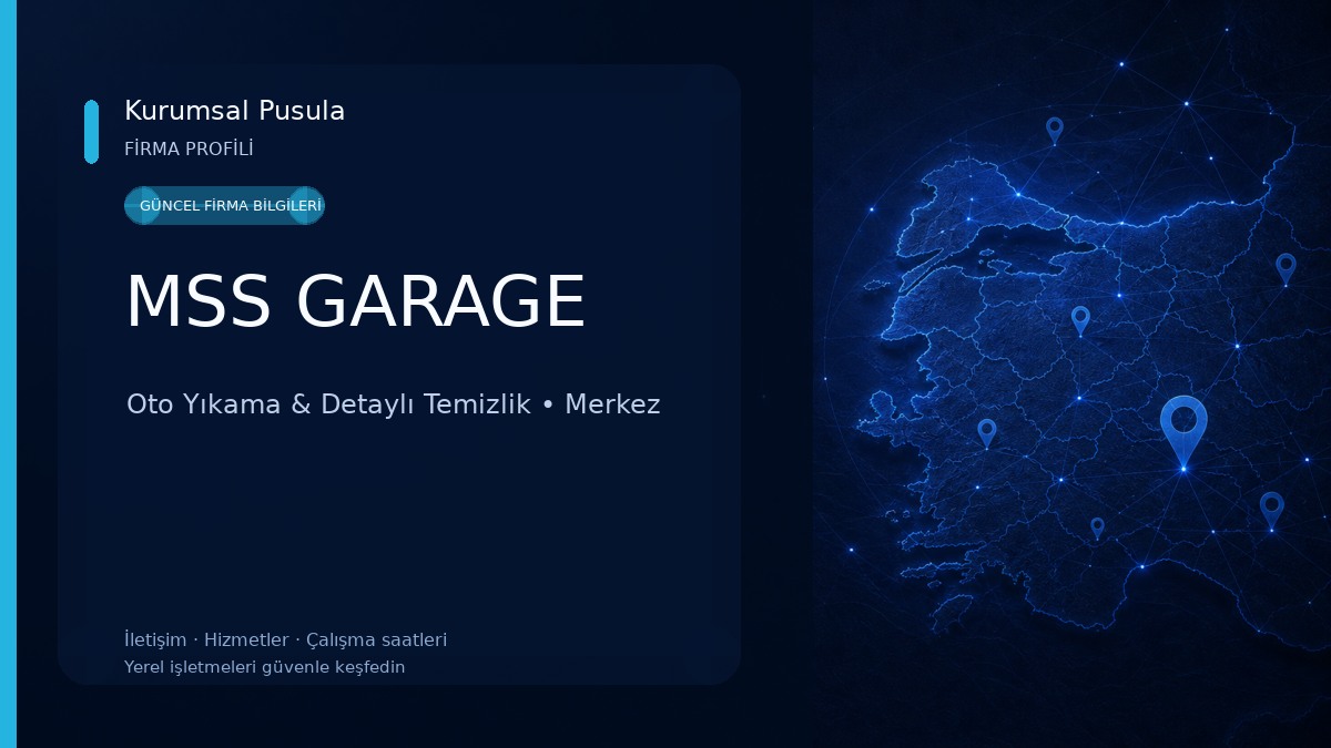 MSS GARAGE Oto Yıkama & Detaylı Temizlik