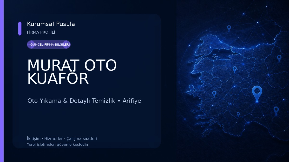 MURAT OTO KUAFÖR Oto Yıkama & Detaylı Temizlik