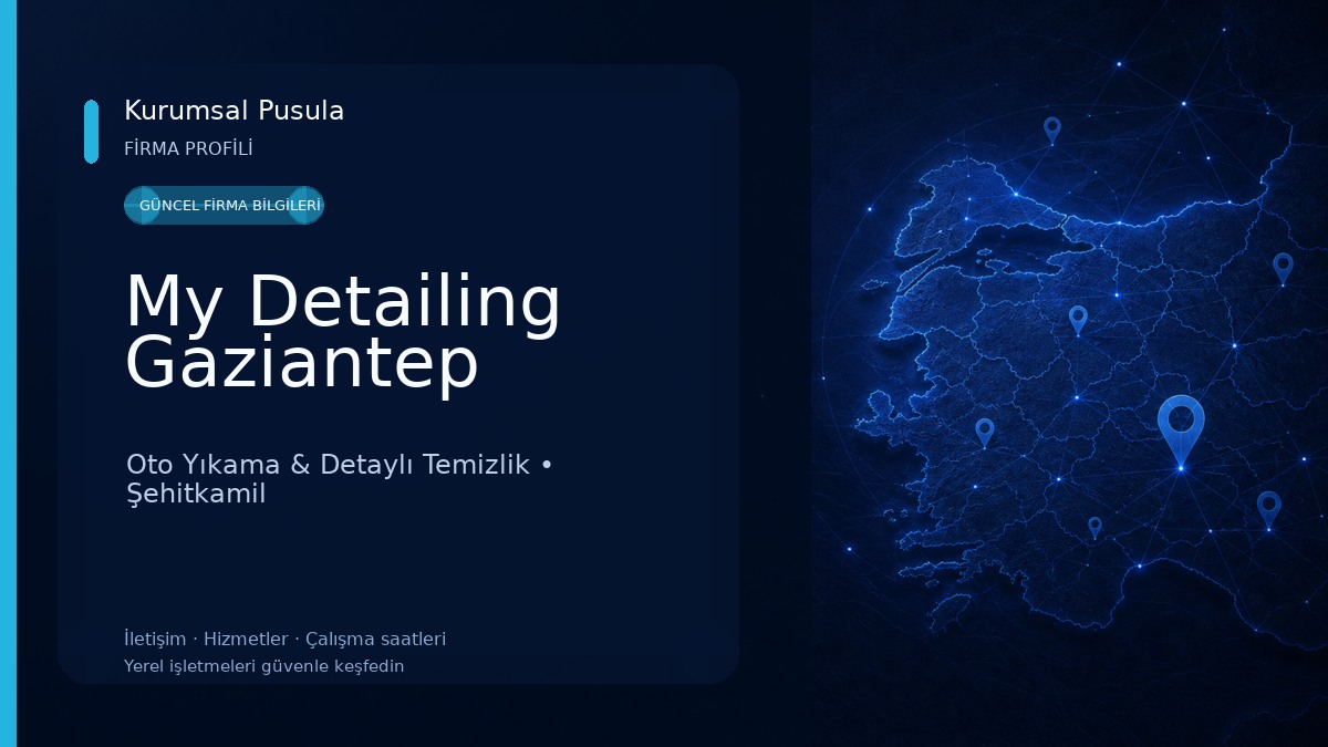 My Detailing Gaziantep Oto Yıkama & Detaylı Temizlik