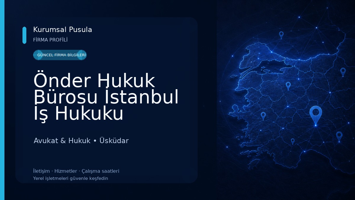 Önder Hukuk Bürosu İstanbul İş Hukuku Avukatı Boşanma Avukatı Avukat & Hukuk