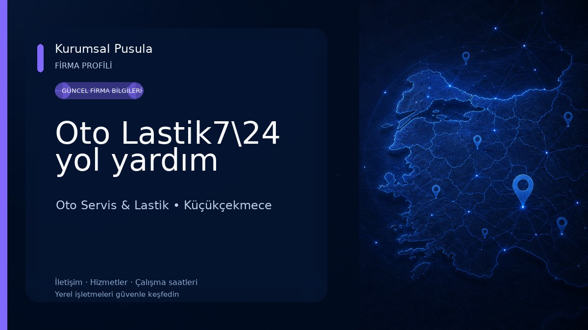 Oto Lastik7\24 yol yardım