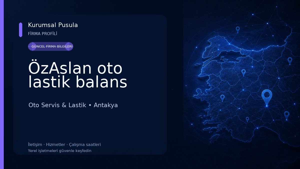 ÖzAslan oto lastik balans 