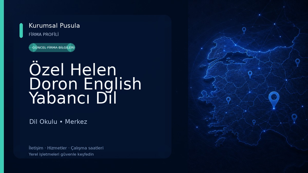 Özel Helen Doron English Yabancı Dil Kursu 