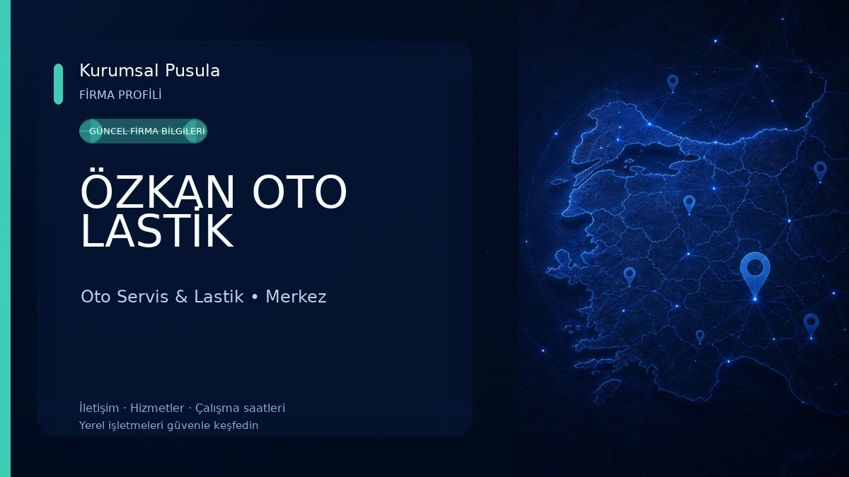 ÖZKAN OTO LASTİK Oto Servis & Lastik