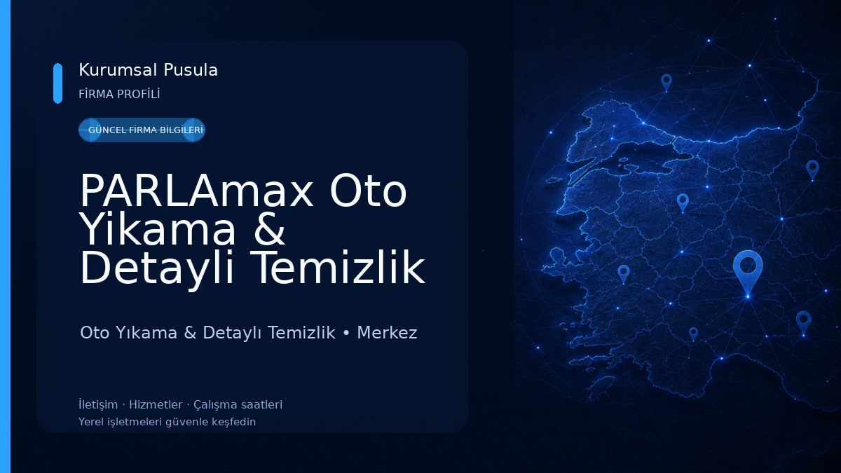 PARLAmax Oto Yikama & Detayli Temizlik Oto Yıkama & Detaylı Temizlik