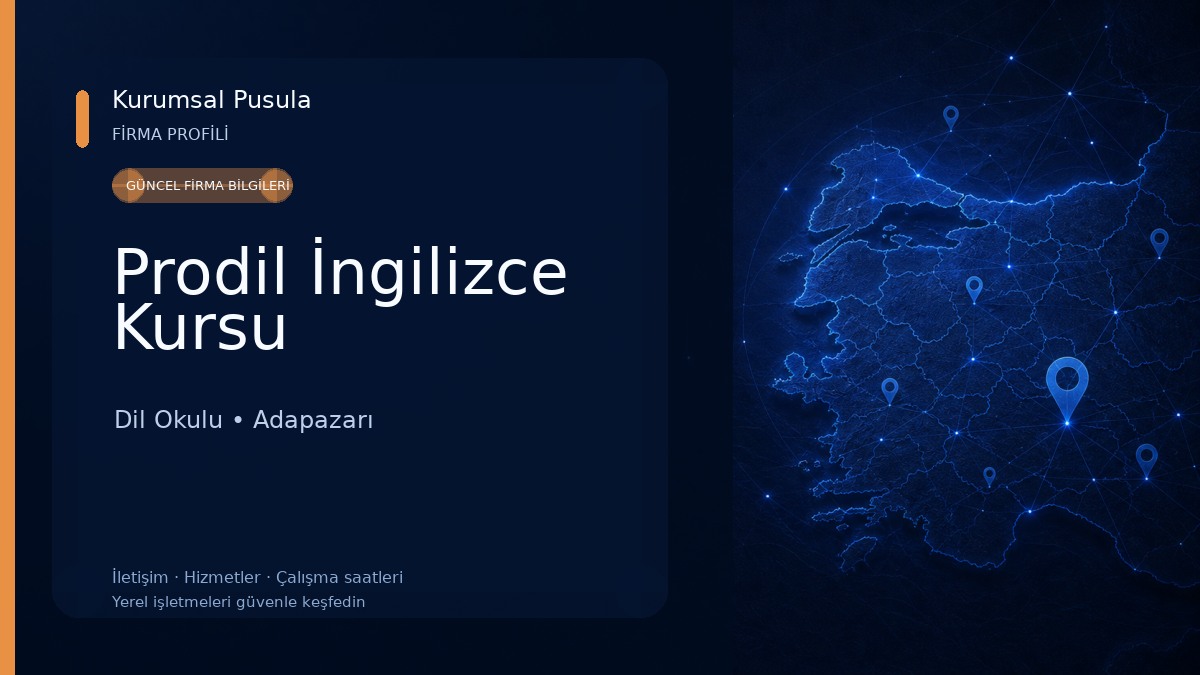Prodil İngilizce Kursu Dil Okulu