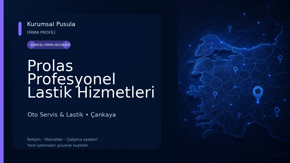 Prolas Profesyonel Lastik Hizmetleri Oto Servis & Lastik