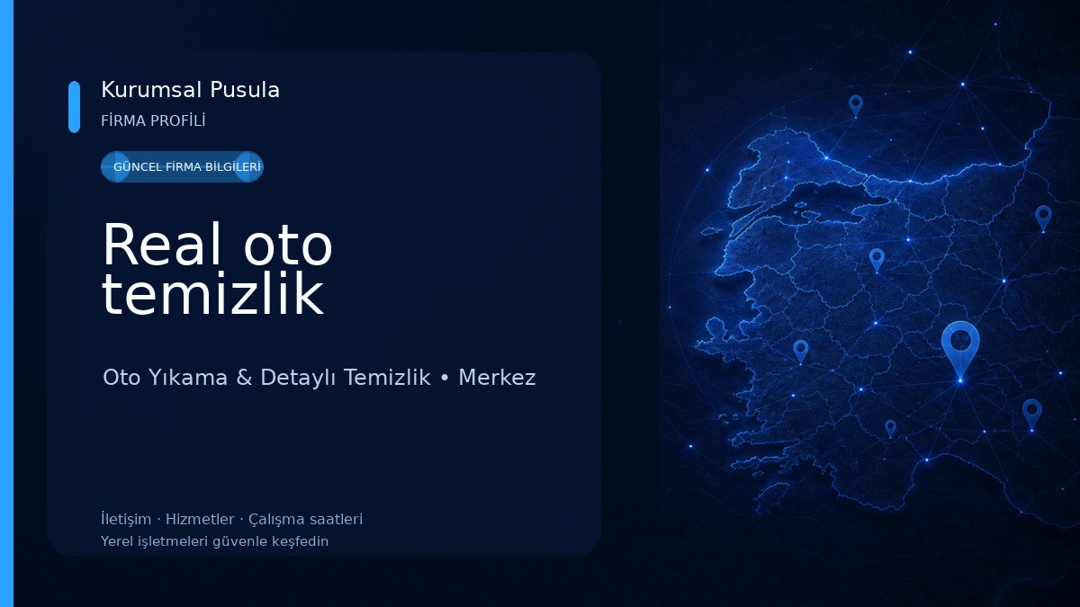Real oto temizlik Oto Yıkama & Detaylı Temizlik