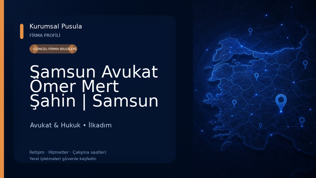 Samsun Avukat Ömer Mert Şahin | Samsun Ceza Avukatı | Samsun İcra Avukatı | Samsun Tapu Avukatı | Miras Avukatı Avukat & Hukuk
