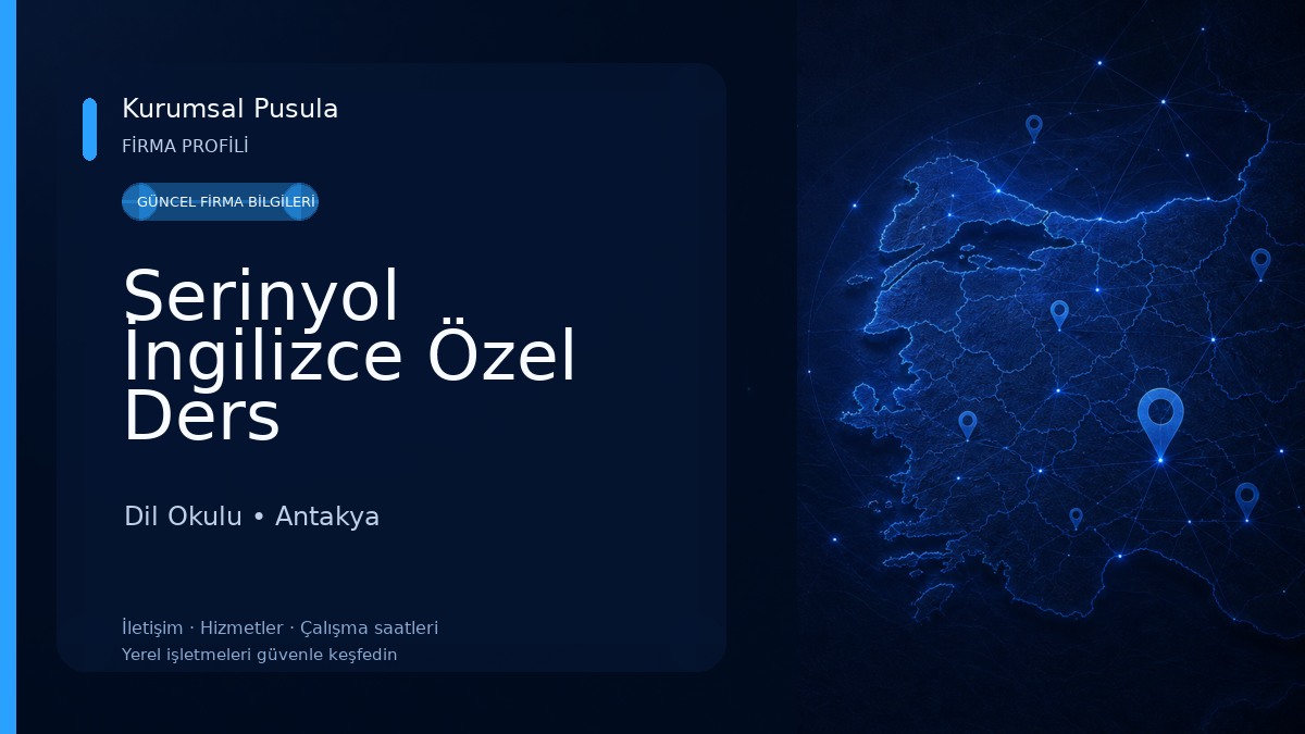 Serinyol İngilizce Özel Ders 
