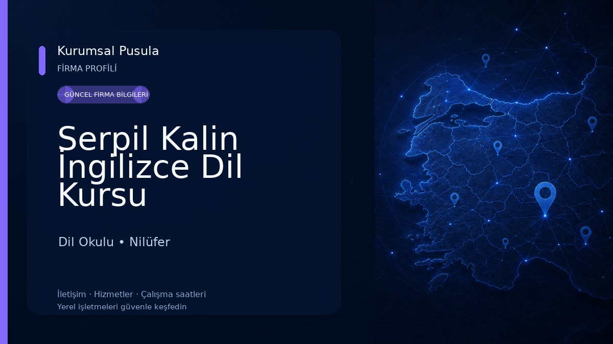 Serpil Kalin İngilizce Dil Kursu