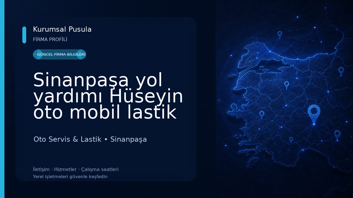 Sinanpaşa yol yardımı Hüseyin oto mobil lastik afyon Oto Servis & Lastik