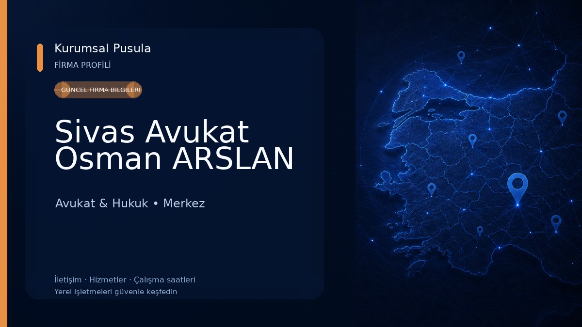 Sivas Avukat Osman ARSLAN 