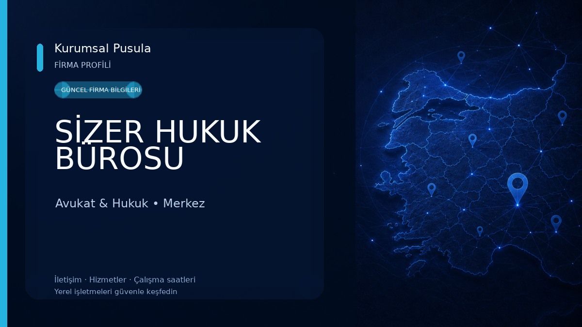 SİZER HUKUK BÜROSU Avukat & Hukuk