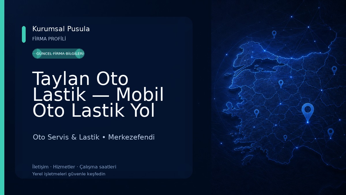 Taylan Oto Lastik — Mobil Oto Lastik Yol yardım 