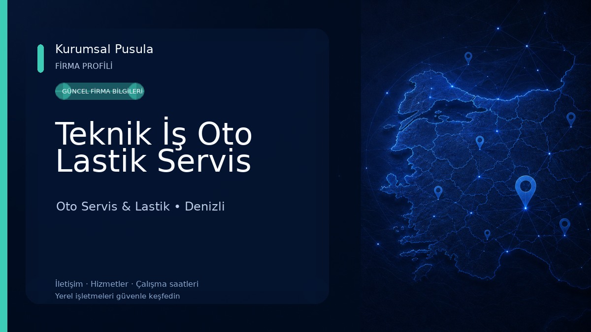 Teknik İş Oto Lastik Servis