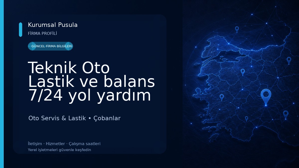 Teknik Oto Lastik ve balans 7/24 yol yardım Oto Servis & Lastik