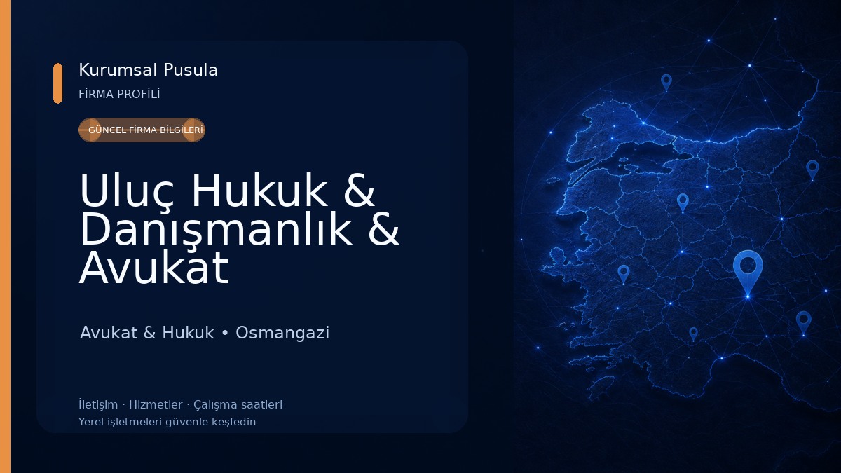Uluç Hukuk & Danışmanlık & Avukat Avukat & Hukuk