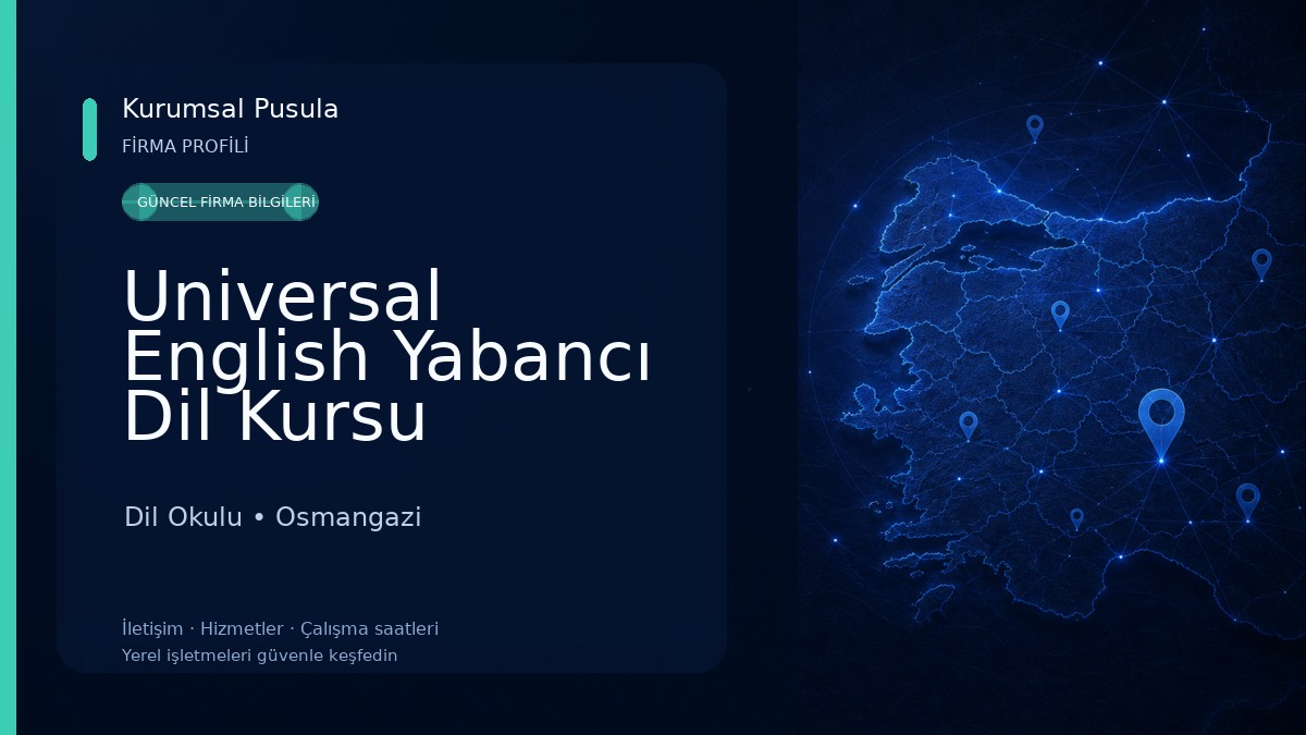Universal English Yabancı Dil Kursu