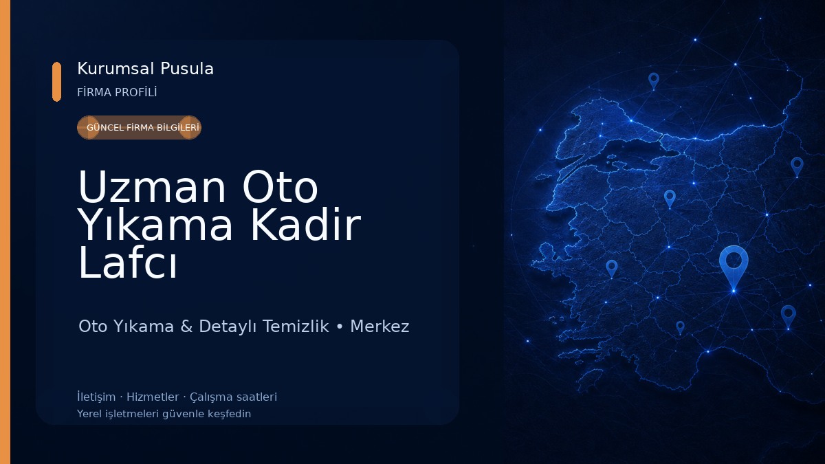 Uzman Oto Yıkama Kadir Lafcı Oto Yıkama & Detaylı Temizlik