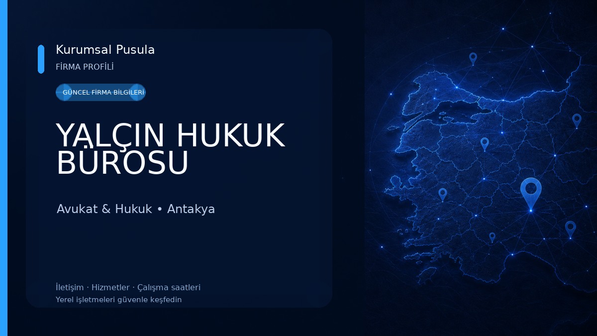 YALÇIN HUKUK BÜROSU Avukat & Hukuk