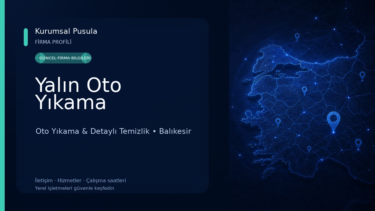 Yalın Oto Yıkama Oto Yıkama & Detaylı Temizlik