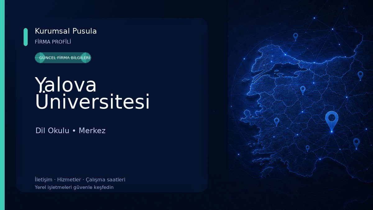 Yalova Üniversitesi Dil Okulu