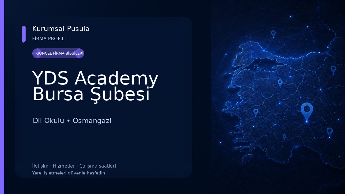 YDS Academy Bursa Şubesi Dil Okulu