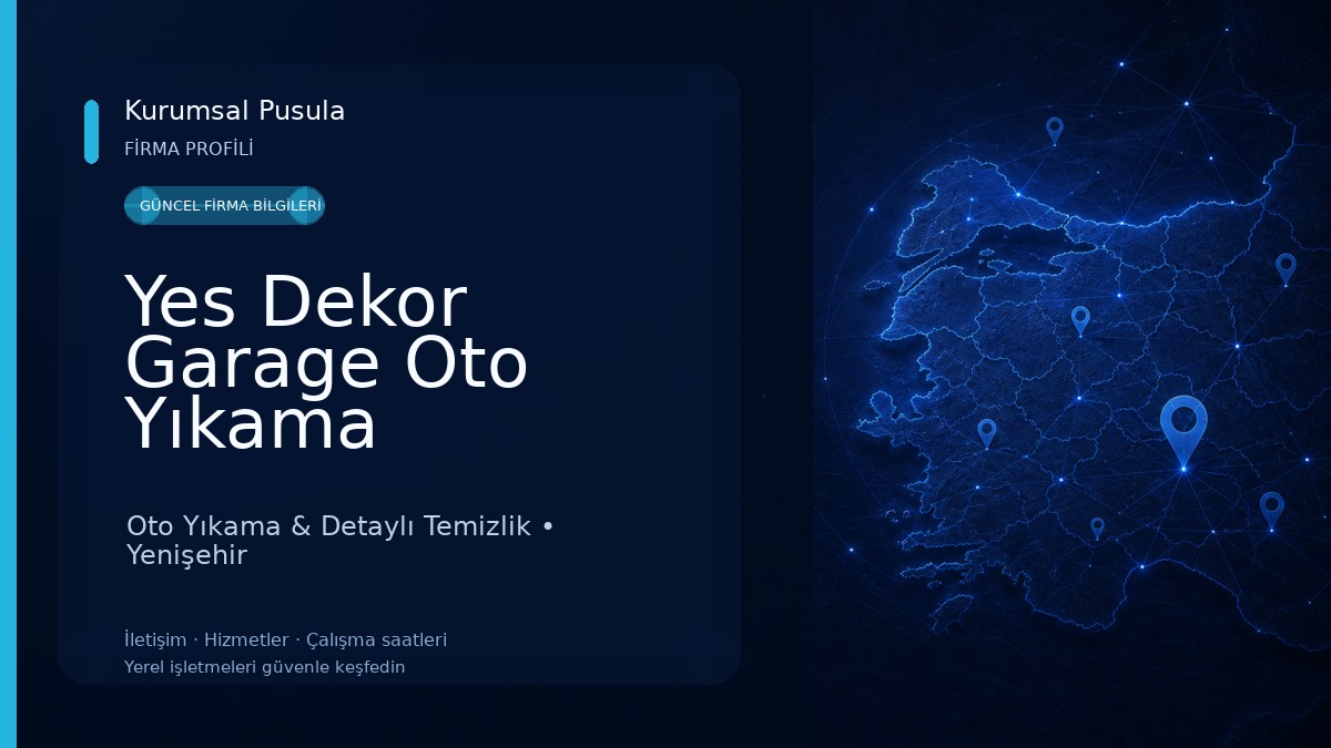Yes Dekor Garage Oto Yıkama Detailing 
