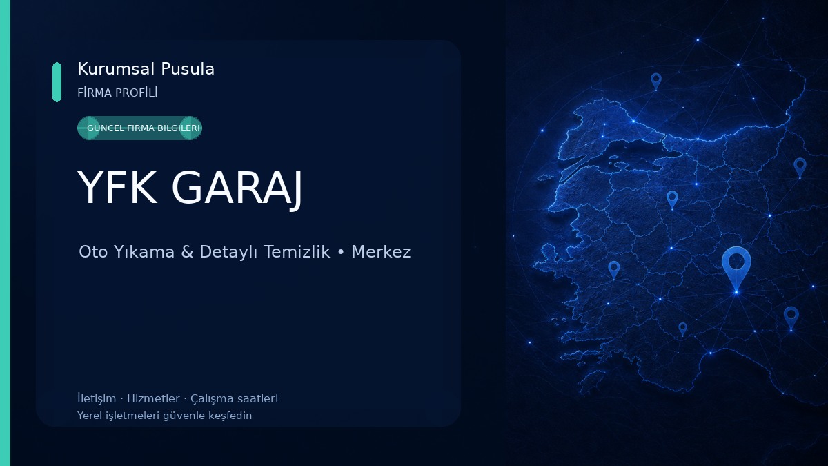 YFK GARAJ Oto Yıkama & Detaylı Temizlik