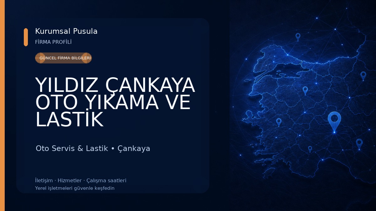 YILDIZ ÇANKAYA OTO YIKAMA VE LASTİK HİZMETLERİ Oto Servis & Lastik