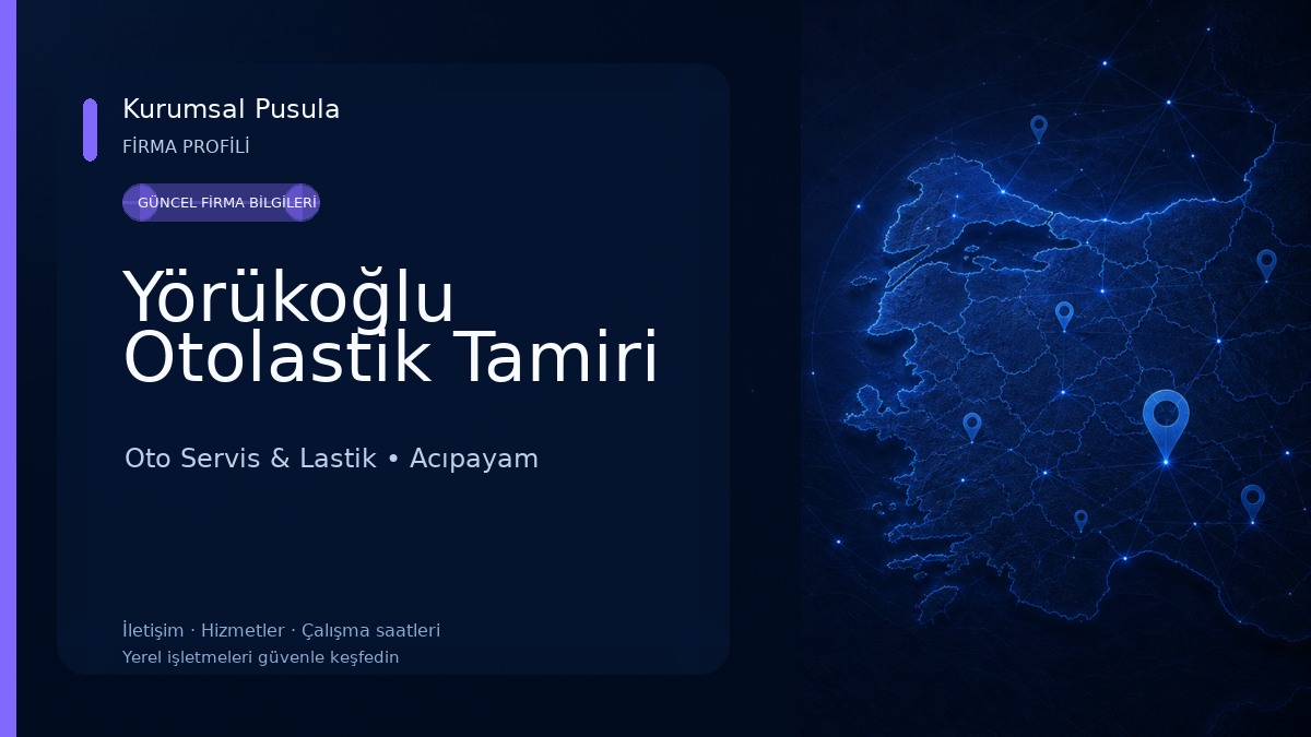 Yörükoğlu Otolastik Tamiri