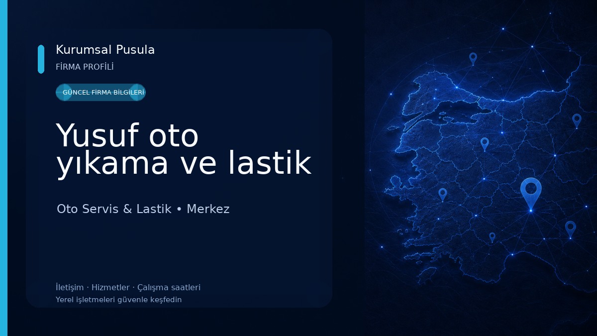 Yusuf oto yıkama ve lastik 
