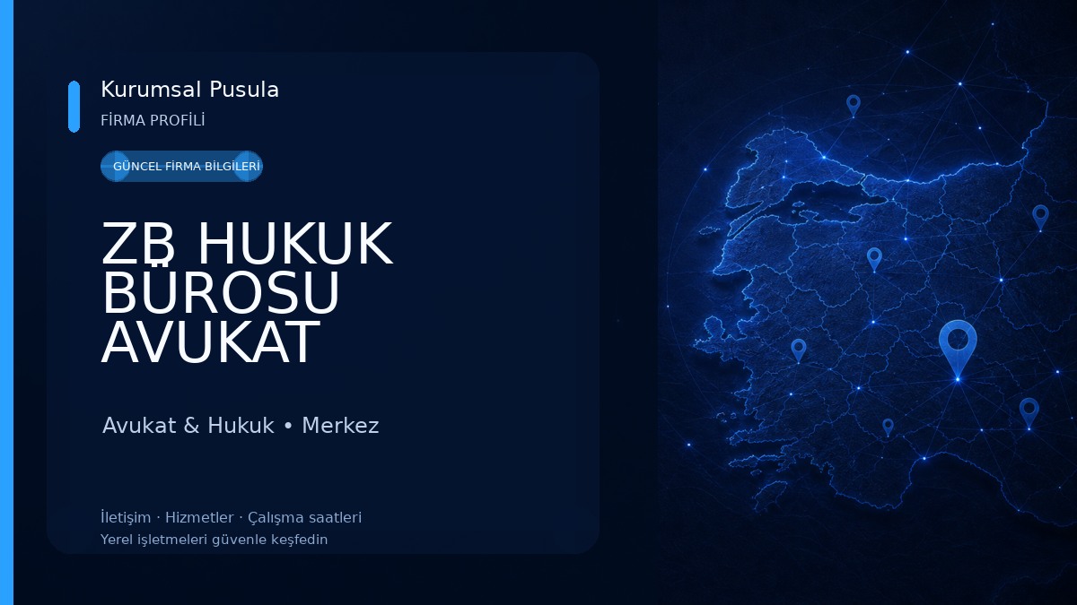 ZB HUKUK BÜROSU AVUKAT YASEMİN EREN BUYRUK 